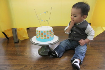 Austin's 1st Birthday (At Home) Party! | SandyALaMode