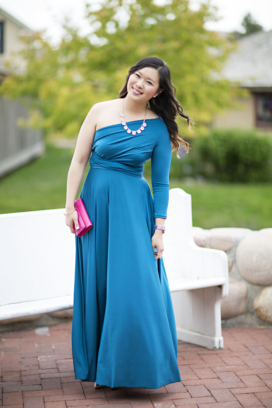 Four Ways To Style The Henkaa Iris Convertible Dress | SandyALaMode