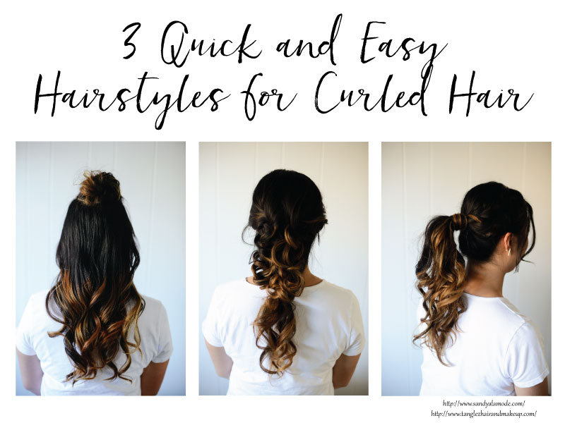 Quick and Simple Half Up Hair Tutorial