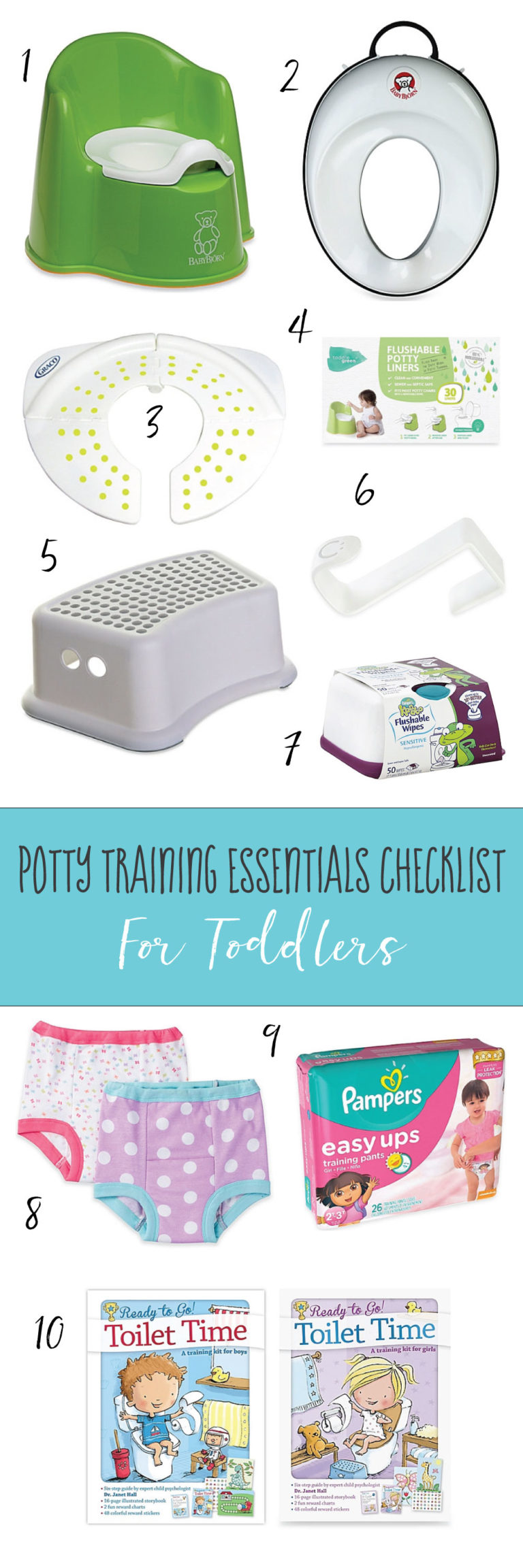 10 essentials for your toddler's potty training journey SandyALaMode