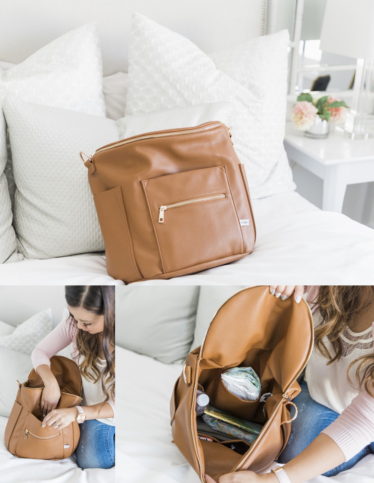 NEW Modern Diaper Bag Big Crossbody Purse Stylish Mini On-the-go Size for  Modern Moms - Etsy