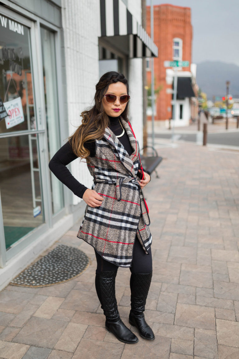 Plaid Vest | SandyALaMode