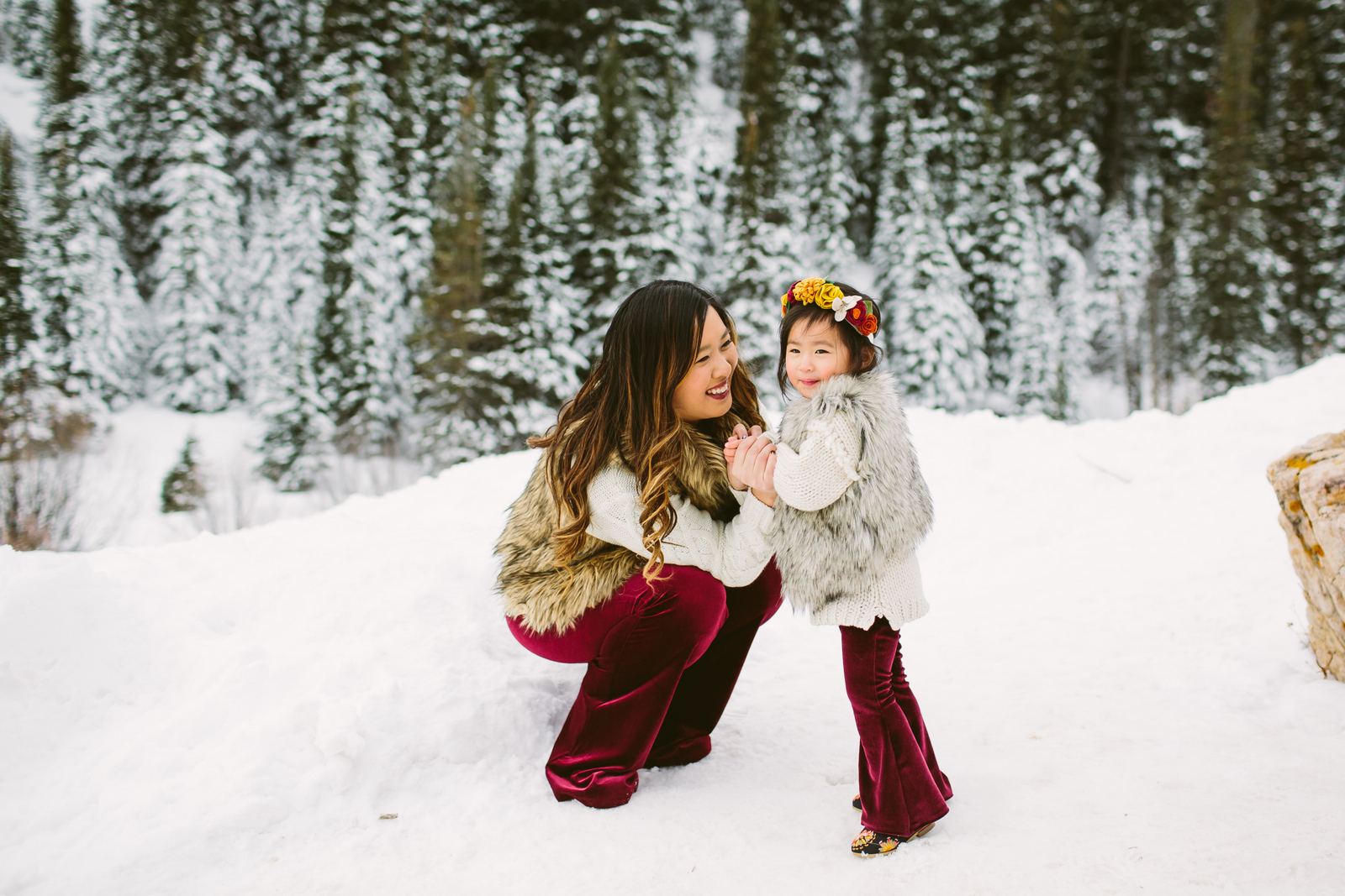 Mommy and Me Snow Outfits - By Lauren M