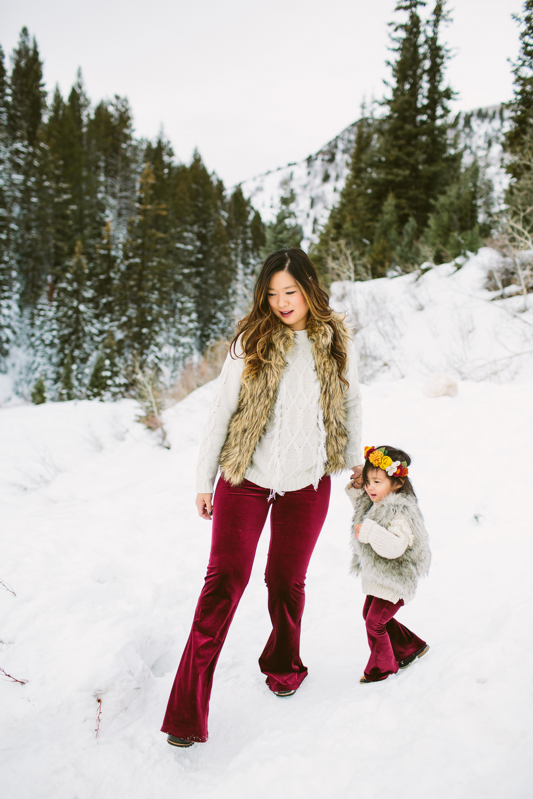 Mommy and Me Snow Outfits - By Lauren M