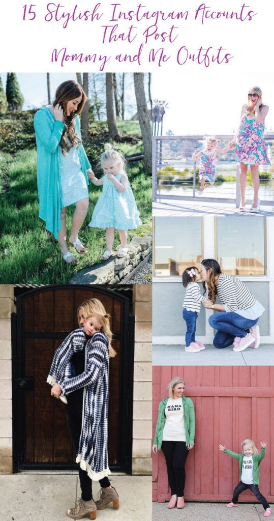 15 Instagram Accounts For Mommy and Me Outfits | Sandy A La Mode