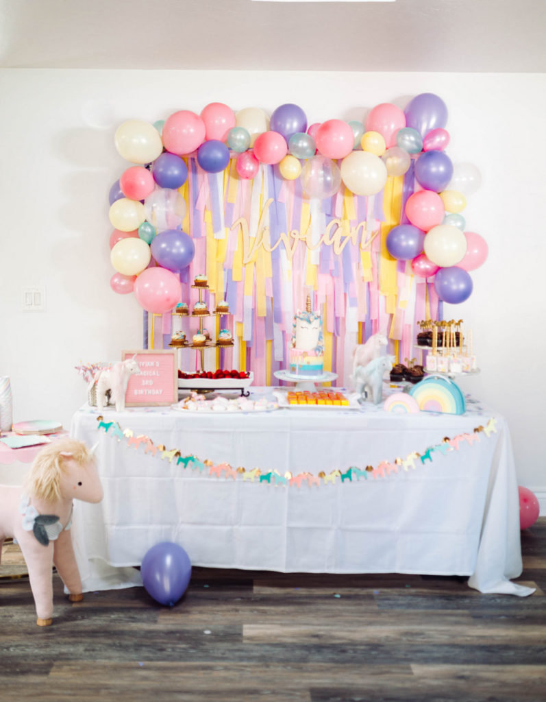 Magical Unicorn Birthday Party | Parties | Sandy A La Mode