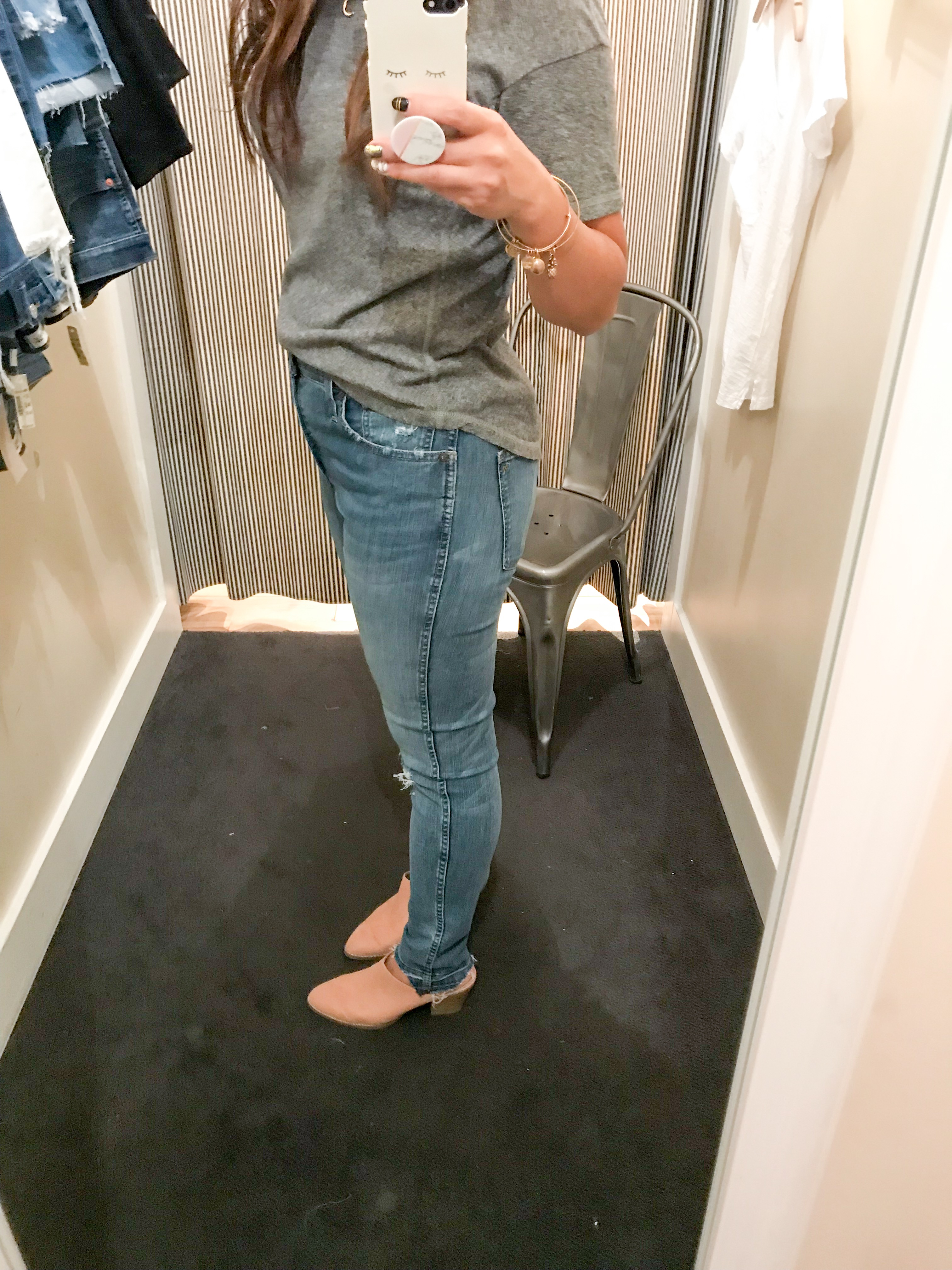 madewell jeans size down