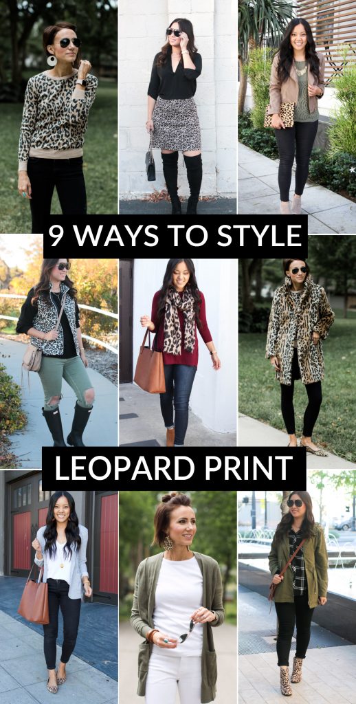 9 Ways To Style Leopard Print! | SandyALaMode