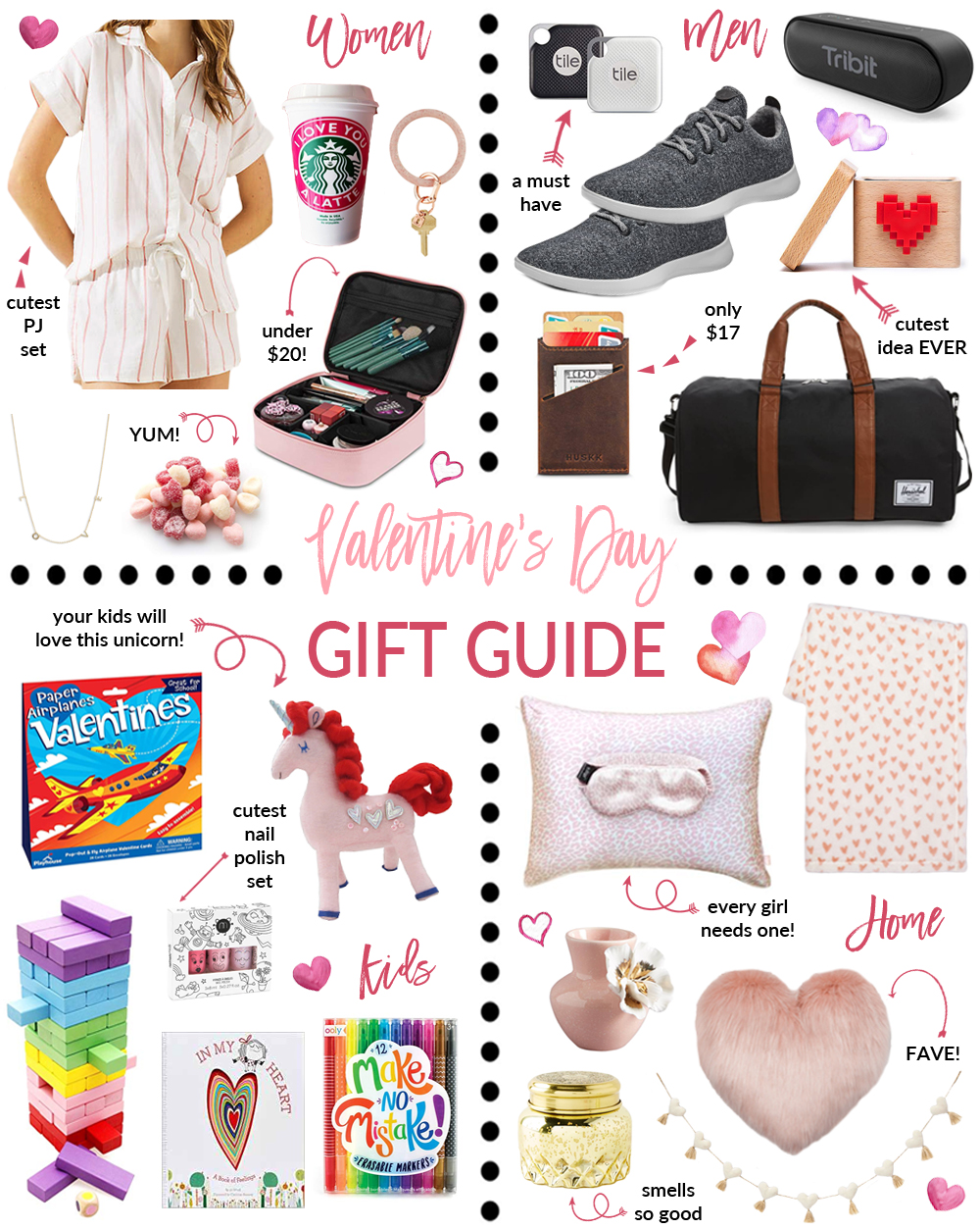 Women's Gift Guide 2017  Gift guide women, Valentines gifts for her, Buy  clothes