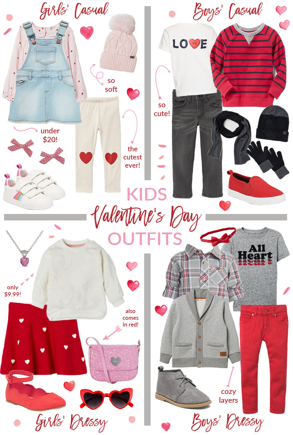 Kids Valentine's Day Outfit Ideas 