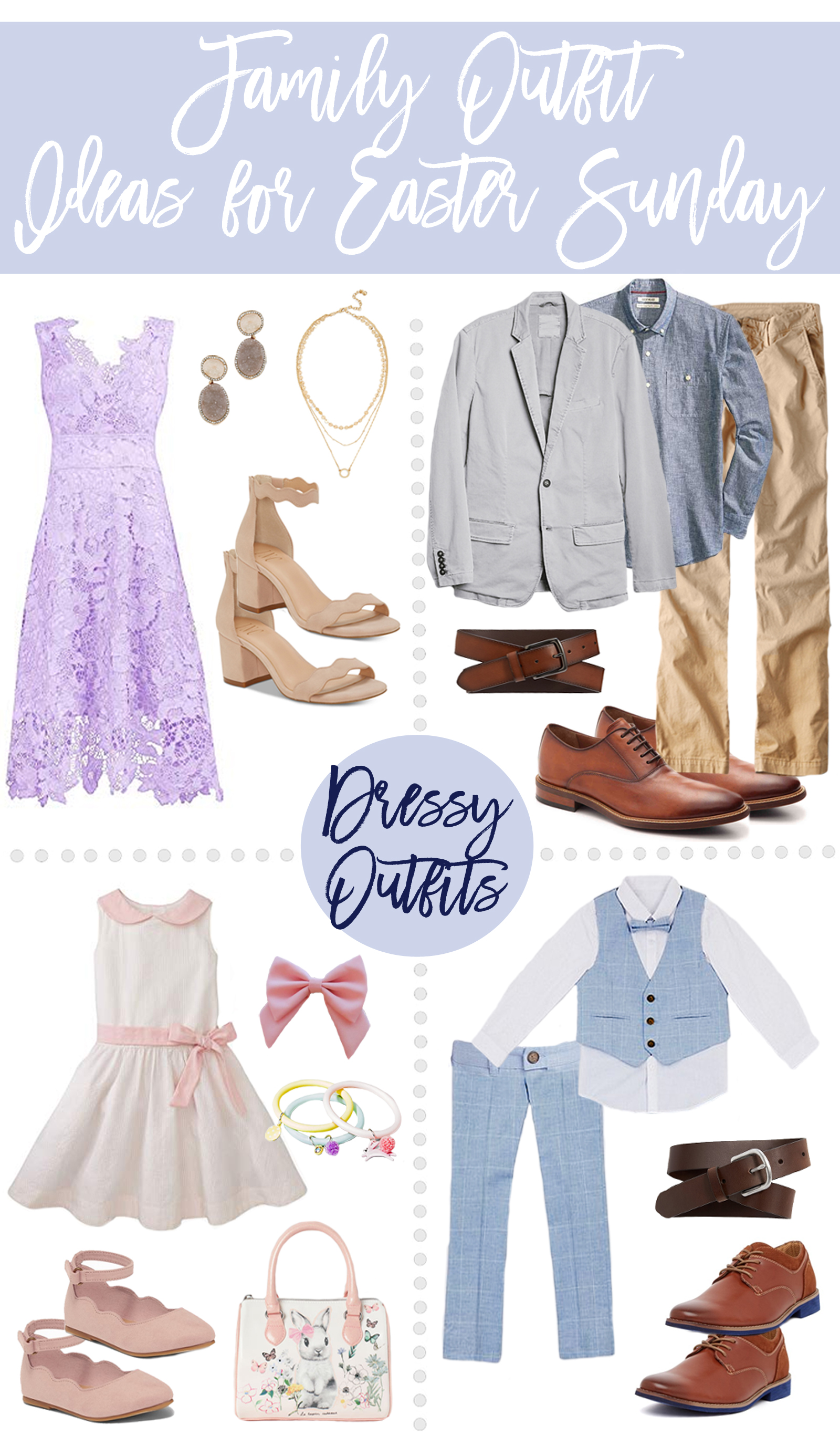 Family Easter Outfit Ideas Casual and Dressy SandyALaMode
