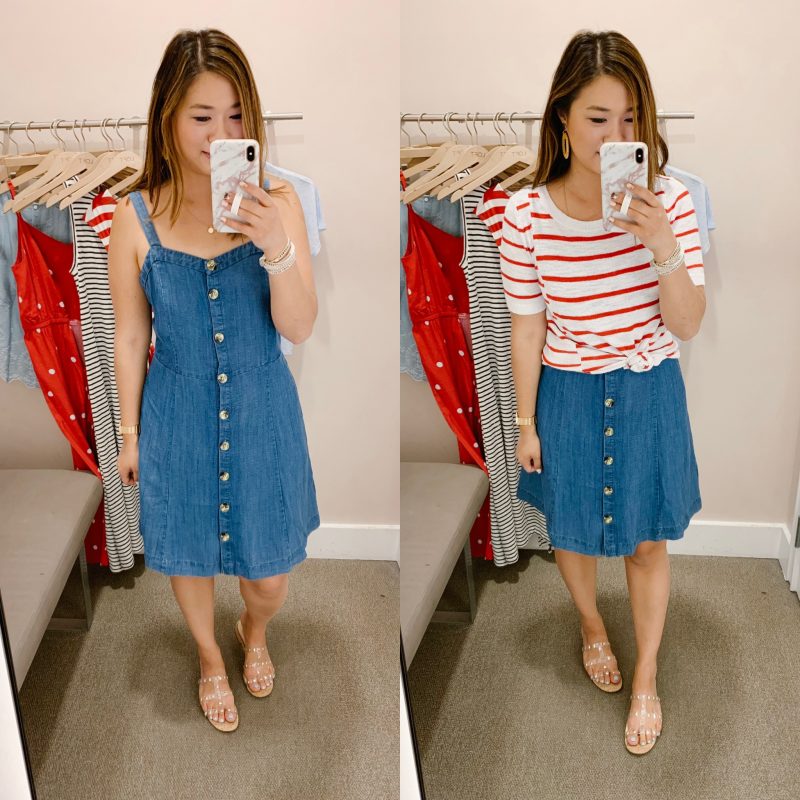 LOFT Dressing Room Try-On Session - June 2019 (4th of July Inspired ...