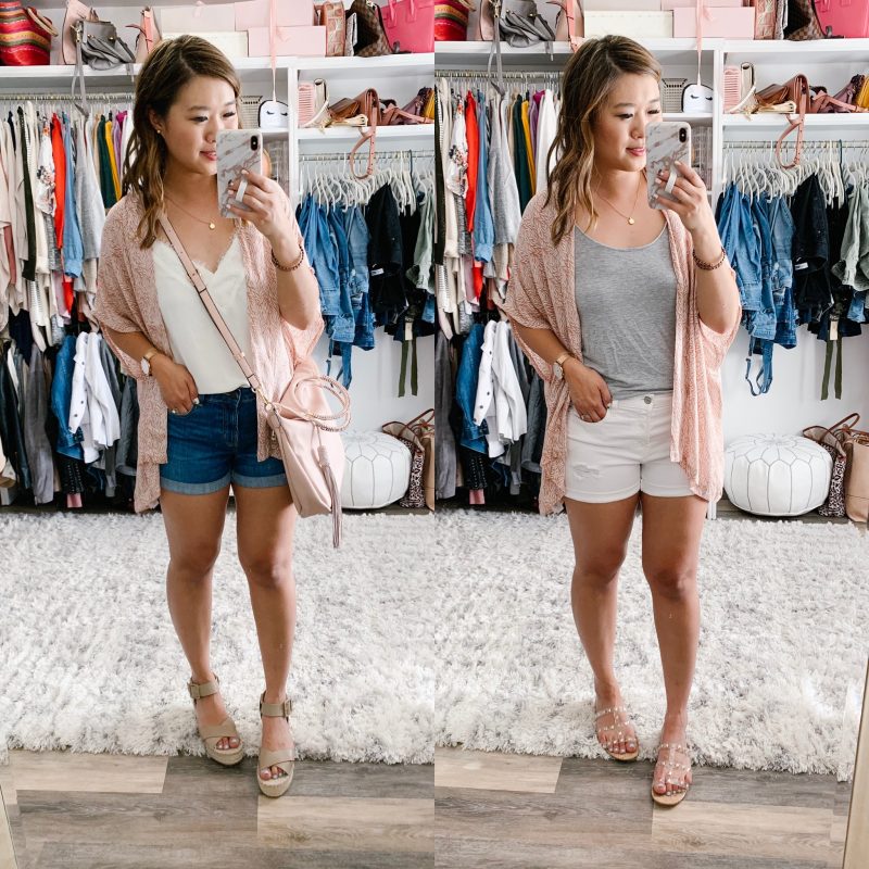 My Favorite Denim Shorts For Summer + How To Style Them | SandyALaMode