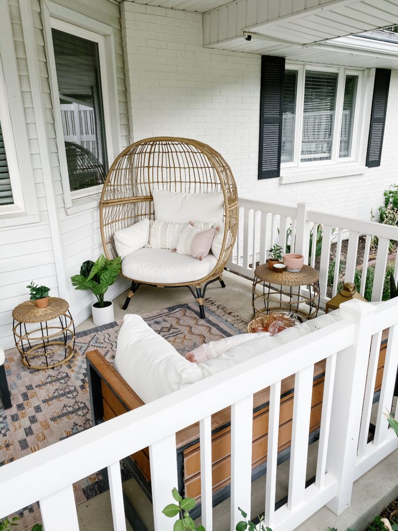 Front Porch Decor Summer Refresh | SandyALaMode