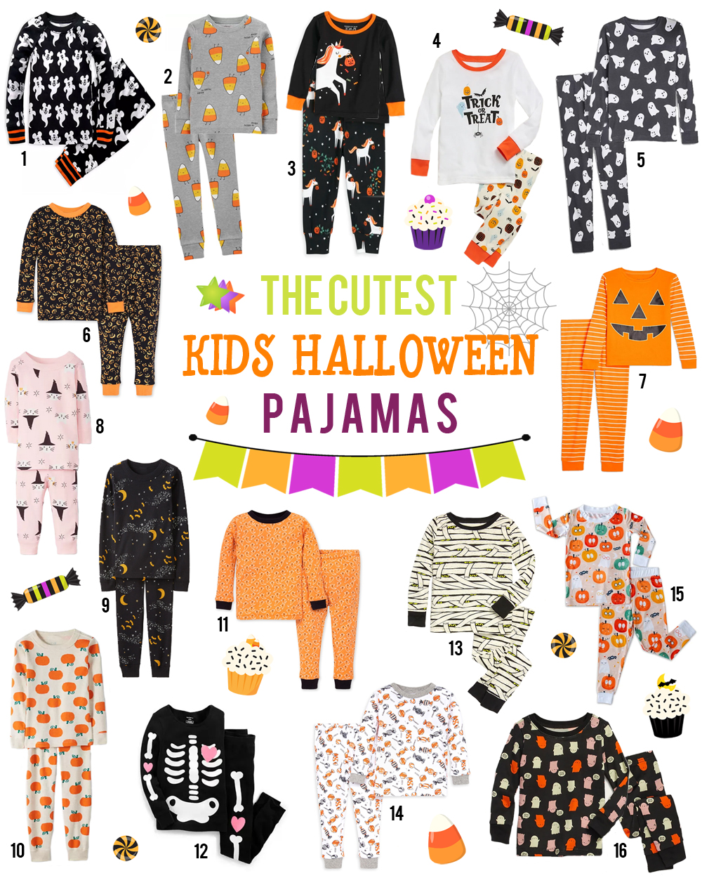 The Cutest Kids' Halloween Pajamas